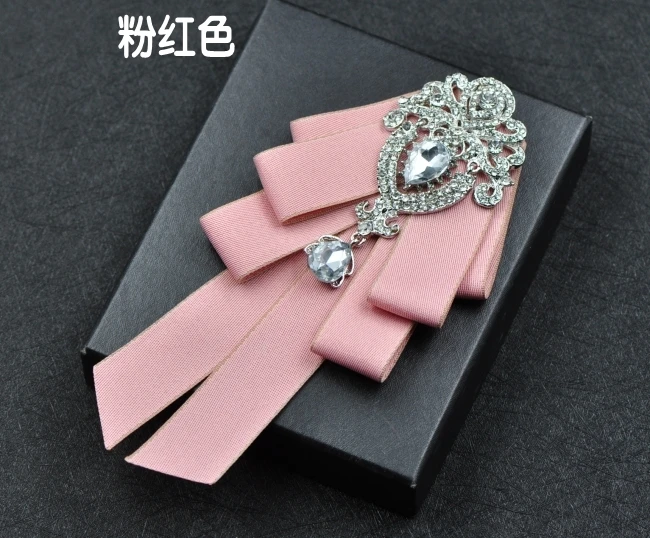 Корейский тренд галстук жениха брошь галстук Лучший Человек Модный кристалл для свадьбы кулон красный галстук-бабочка для мужчин официальная одежда черный галстук-бабочка