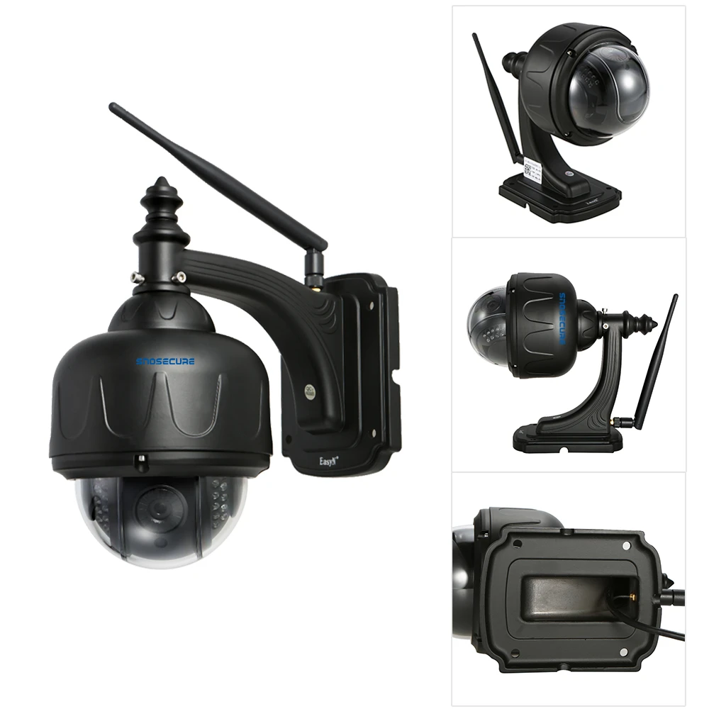 

SNOSECURE HD 1080P Wireless IP Camera WiFi PTZ Security Camera Outdoor Waterproof Support P2P Onvif Network CCTV Camera
