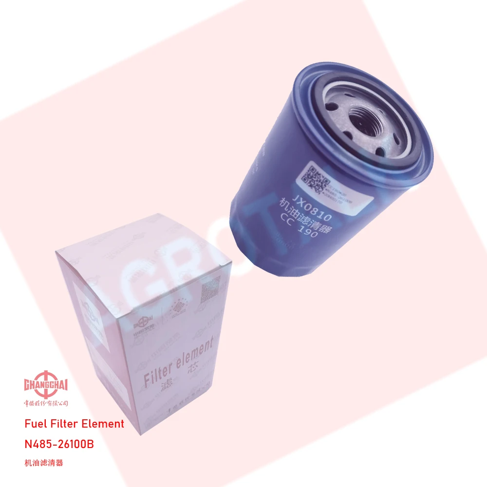 Oil filter JX0810 element for Changchai engine like 4LD40B, part number