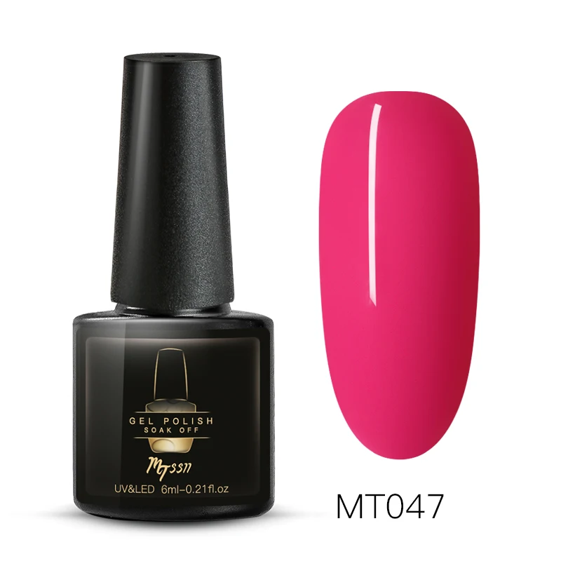 Цветной Гель-лак Mtssii для ногтей, полуперманентный замачиваемый УФ светодиодный гель, стойкий лак для ногтей DIY, маникюрные украшения - Цвет: TS04762