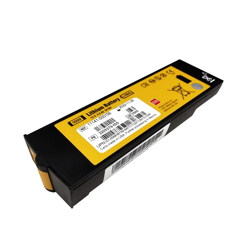 Новый аккумулятор Lifepak1000 для монитора дефибрилляции справ. № 11141 000156 3205379 005