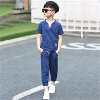 Детские комплекты одежды футболка с коротким рукавом + брюки костюм из 2