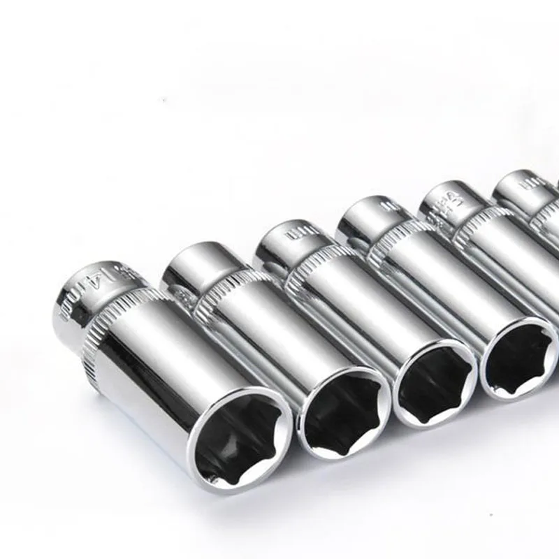 Description Picture 5 of item3/8" Drive 63mm Hex Deep Sockets Wrench Head CRV Alloy Anti-rust 6 Point Socket Set for Torque Spanner Ratchet Socket Wrench