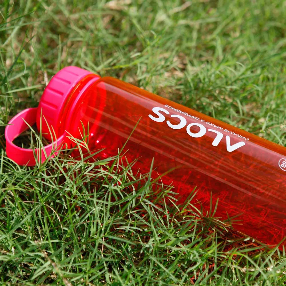 New 500ml ALCOS Portable Water Bottle Tritan Plastic Cycling Bike Kettle Outdoor Sports Bottles with Filter Cover WS | Дом и сад