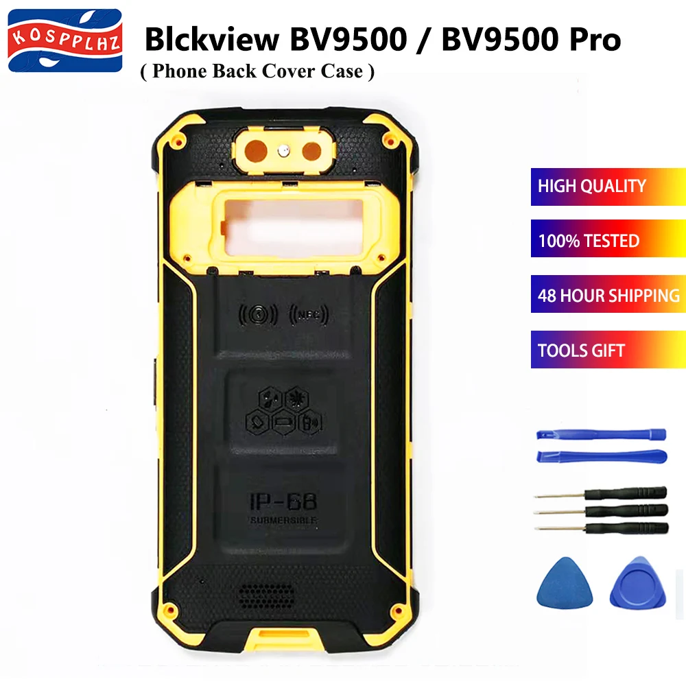 Задняя крышка батарейного отсека для Blackview BV9500 / Pro чехол BV 9500 Plus оригинальная