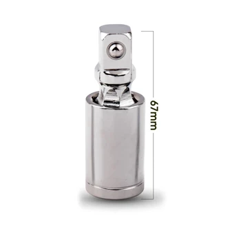 

Universal Ratchet Extension Bar 360° Swivel Joint Socket Adapter Accessories