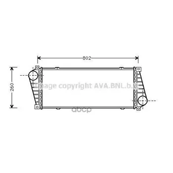 

Intercooler Mercedes Sprinter Ava art. msa4217