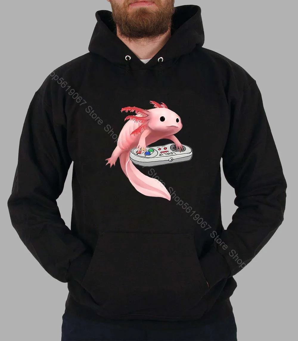 Axolotl видеоролик с рыбками белая-Axolotl игровые ящерицы одежда Vogue комедийные
