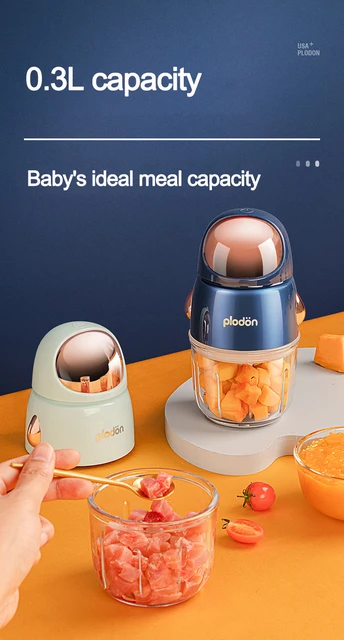 New Multifunctional Food Processor Electric Meat Grinder Household Blender  Cup Mixer Baby Food Supplement Mincing Machine