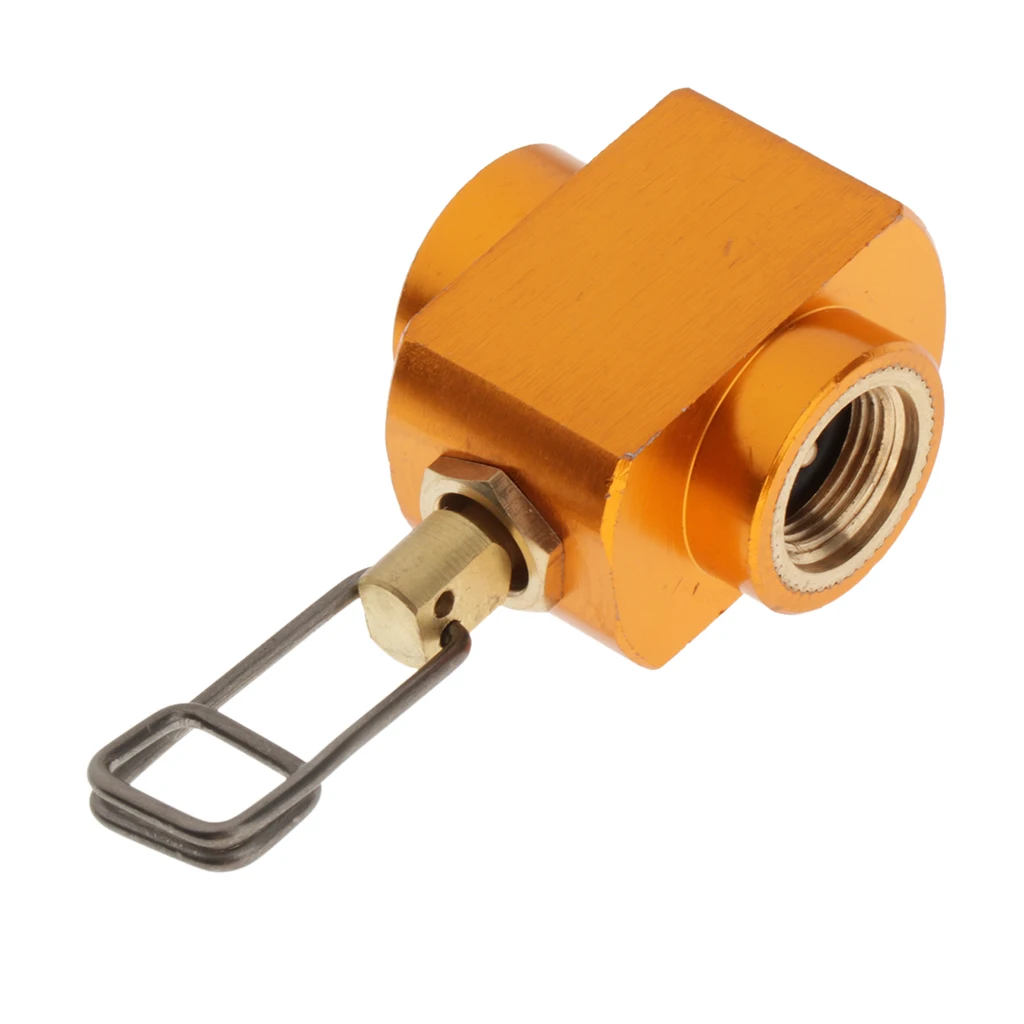Propane Refill Adapter Gas Cylinder Tank Coupler Universal for Propane Tank Bottle Flat Tank Stove Accessories