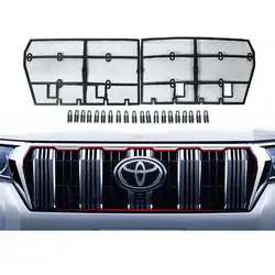 Для Toyota Land Cruiser Prado 150 2010 2011 2012 2013 2014 2015 2016 2017 2018 2019 Нержавеющая сталь противомоскитная сетка