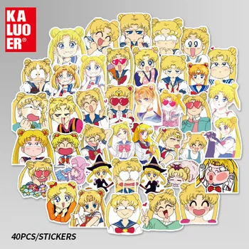 

24 pack/lot Beautiful Girl Star Sailor Bullet Journal Adhesive Stickers DIY Decoration Diary Stationery Stickers Children Gift