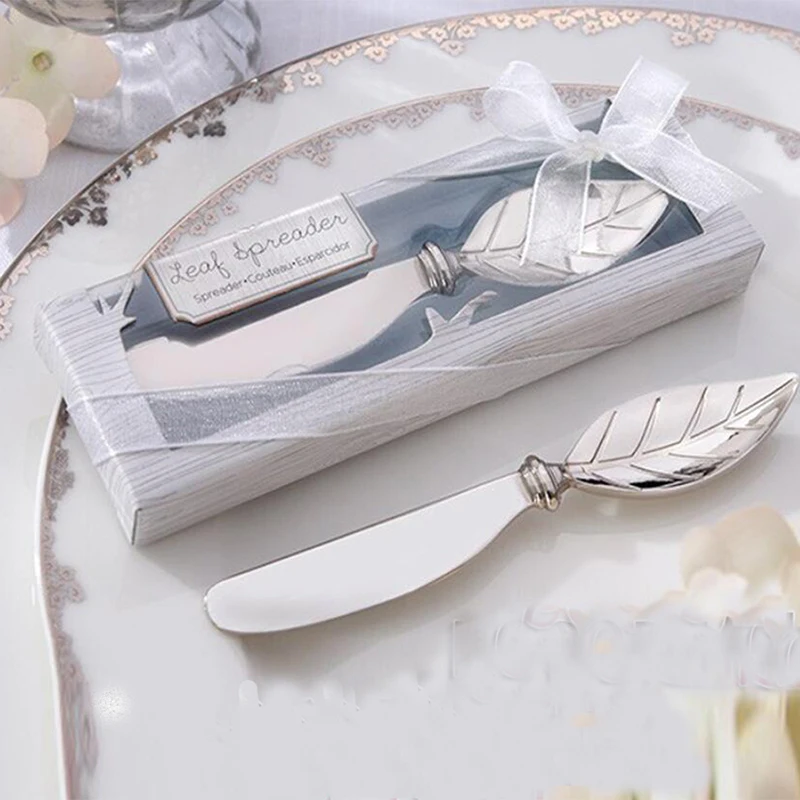 Table Handle Leaf Cheese Bread Butter Knife Zinc Alloy Master Butter Dessert Jam Cheese Slicer Spreader Plate Breakfast Tools