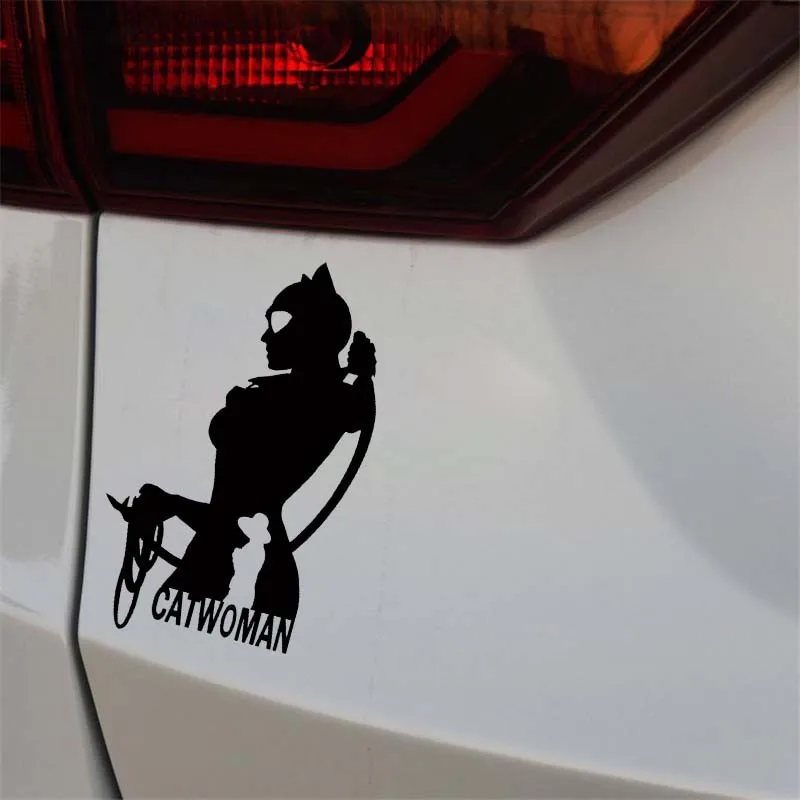 DAWASARU Mystery Catwoman в темноте Автомобильная Наклейка Виниловая наклейка