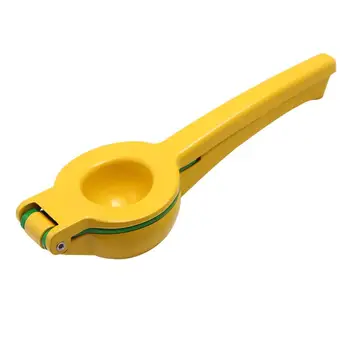 

Portable Mini Manual Juicer Aluminum Alloy Manual Lemon Orange Juicer Kitchen Citrus Fruit Squeezer Yellow Handmade Juice Maker