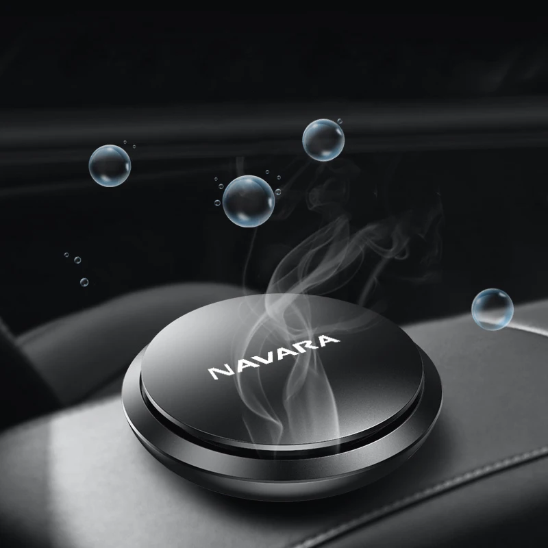 Car AC Vent Trim Car Air Freshener Instrument Flavor Perfume UFO Shape Scent Decor For Nissan Navara d40 d22 d23 np300 Accessories