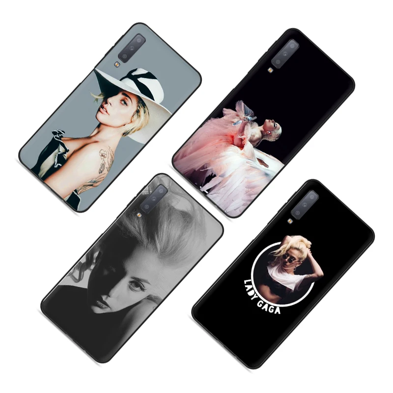 EWAU Lady Gaga силиконовый чехол для телефона для samsung A3 A5 A6 плюс A7 A8 A9 A10s 20С 30С 40С с 50s 60 70 J6