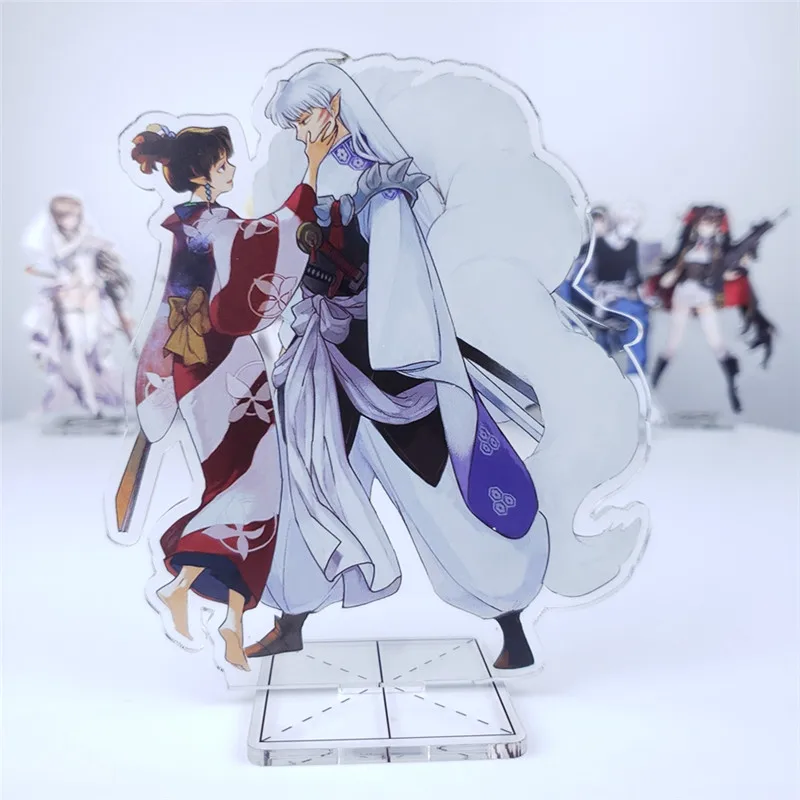 Игрушечная фигурка Inuyasha Аниме inuyasha Higurashi Kagome акриловая кукла 15 см для