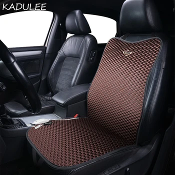 

KADULEE 12V Heated car seat cover for Mercedes Benz all models GLA E C CLA CLS S A B CLK SLK G GLS GLE GL ML GLK class winter
