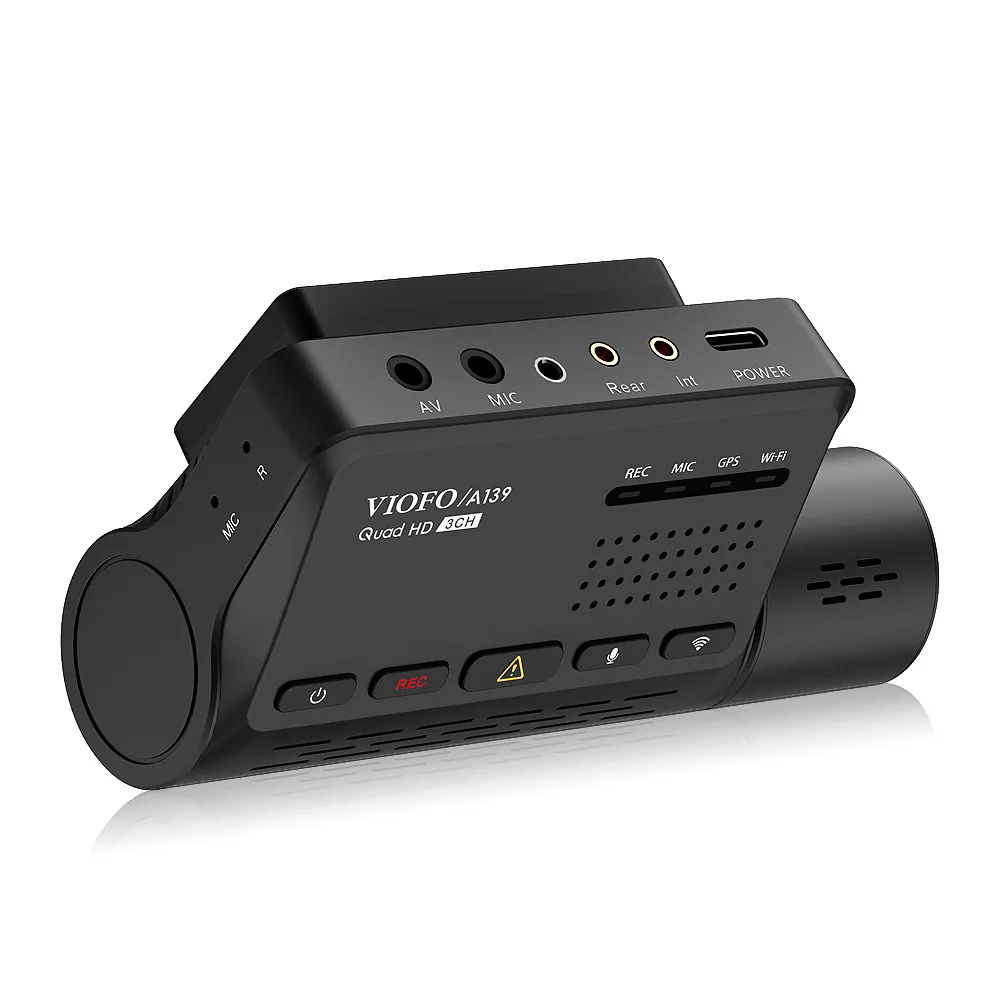 US $269.98 VIOFO A139 Car DVR 3 Channel Dash Cam with GPS Built in Wifi Sony Sensor Rear View Car Camera IR Interior Video Recorder 1080P