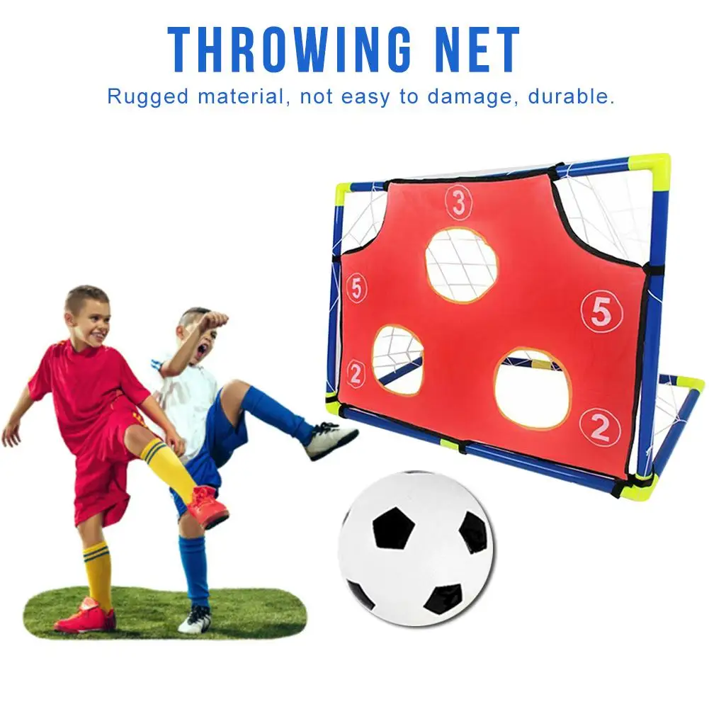 

Football Door Practice Detachable Set Flapper Football Trainer Throwing Net Improve Throwing Accuracy Children's Outdoor Game