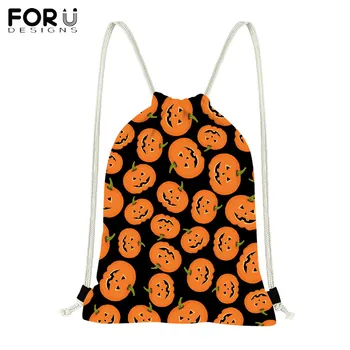 

FORUDESIGNS 3D Skull Print Drawstring Bag Men Fashion Storage Bag Teenager Boys Casual Backpack Ladies Travel Bags Bookbag Gifts