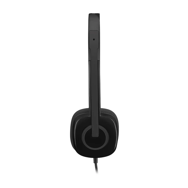Стереонаушники logitech H151 с несколькими устройствами и встроенным управлением, 1,8 м для аудио 3,5 мм для ПК