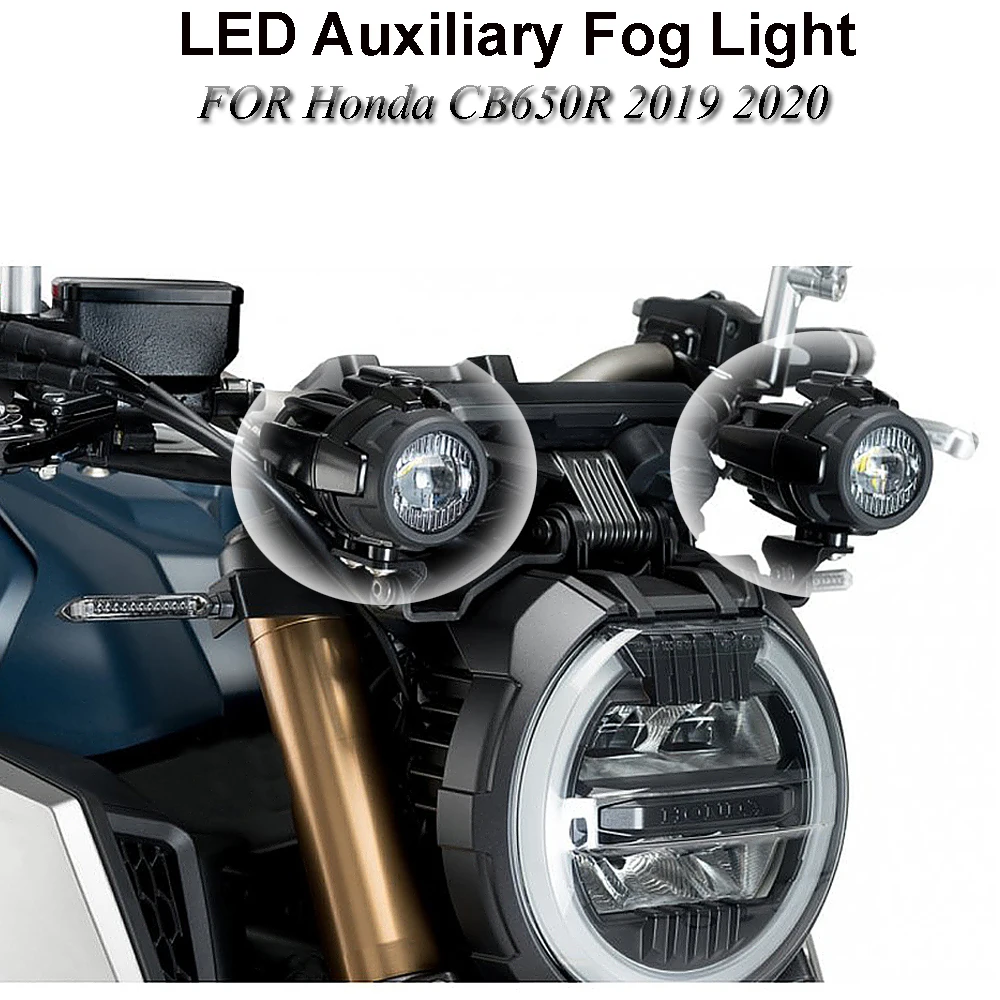 2019-2020 Motorcycle Accessories For Honda CB650R CB 650R CB650 R C B650 Auxiliary Fog Light Driving Lamp | Автомобили и