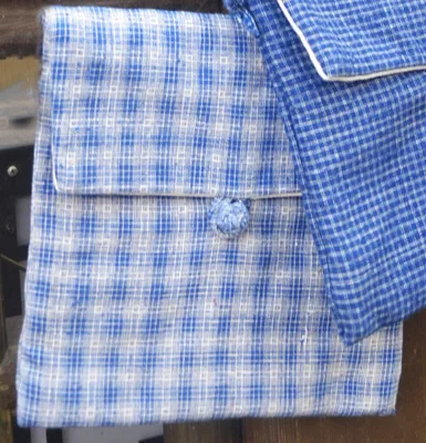 LIGHT BLUE M PLAID Alasir, ручная работа, карман для монет, Женская хлопчатобумажная сумочка, сумка для хранения, китайский стиль, винтажный кошелек, маленькая ручная Пряжка, кошелек - Цвет: LIGHT BLUE M PLAID