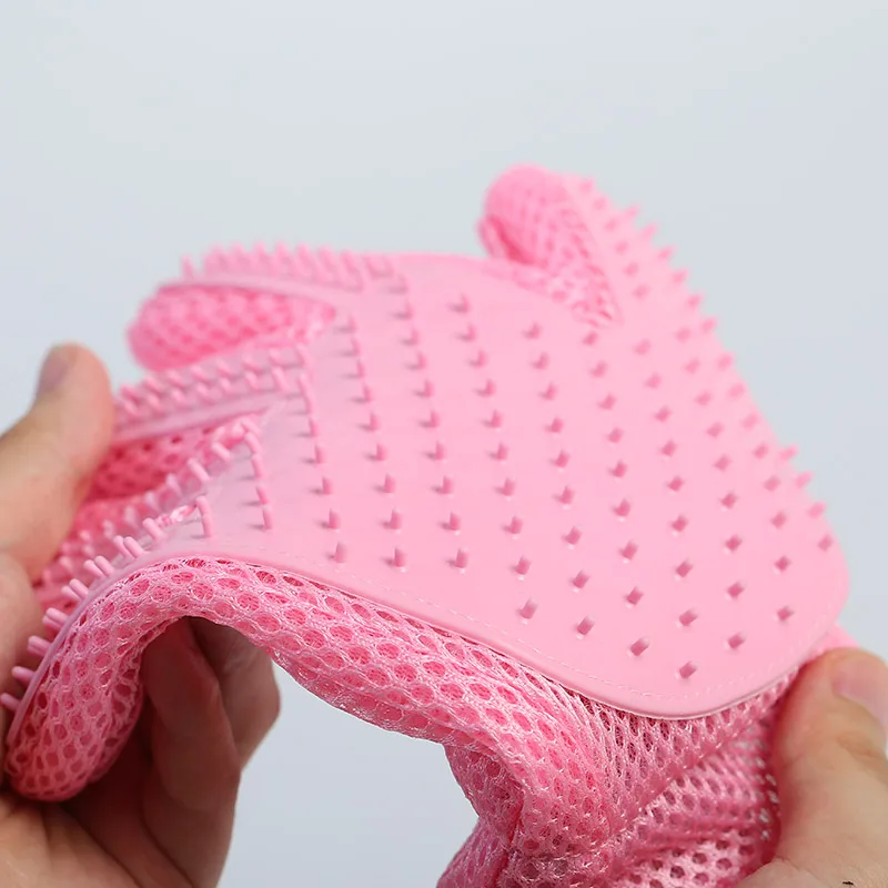 Cat Combing Hair Guard Gloves Pet Brush Glove For Cat Dog - PeticaDeals