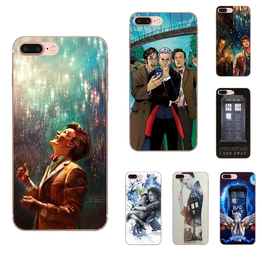 Doctor Who Infographic дизайн ТПУ чехол для Sony Xperia Z Z1 Z2 Z3 Z4 Z5 compact Mini M2 M4 M5 T3 E3 E5 XA XA1 XZ Premium |