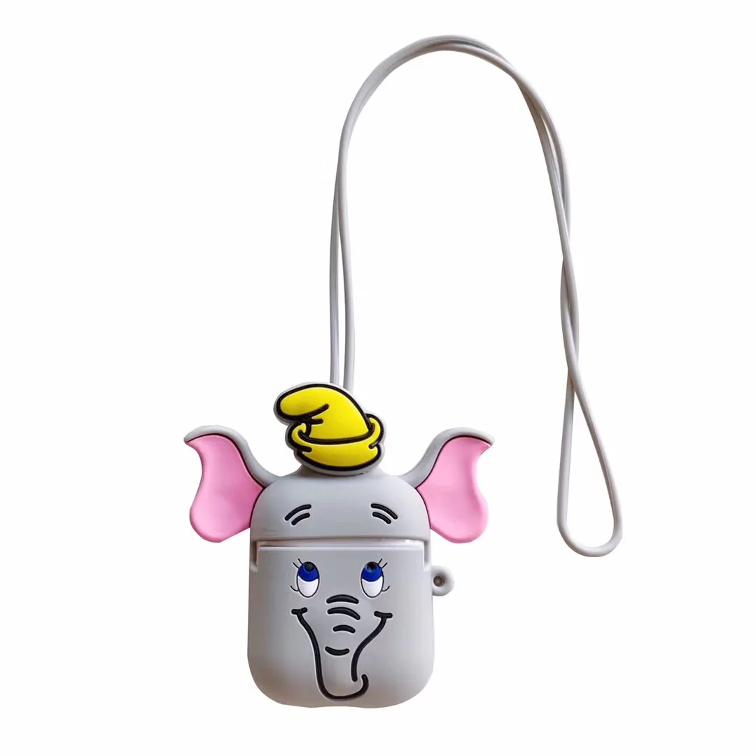 A4 Cute Cartoon Headset case For AirPods 1:1 Case for air pods 2 i12 tws i10 i30 i11 i7s i9s i60 Bluetooth Earphone silicon cover - Цвет: A4