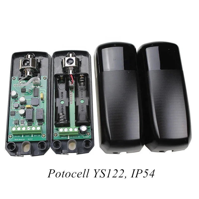 

IP54 Automatic gate wireless battery infrared safety beam photocell sensor with presence function (YS122)