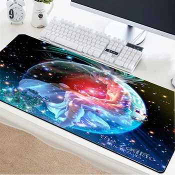 

Yuzuoan twelve constellation mouse pad Scorpio large size lock-edge keyboard mouse pad supports customization