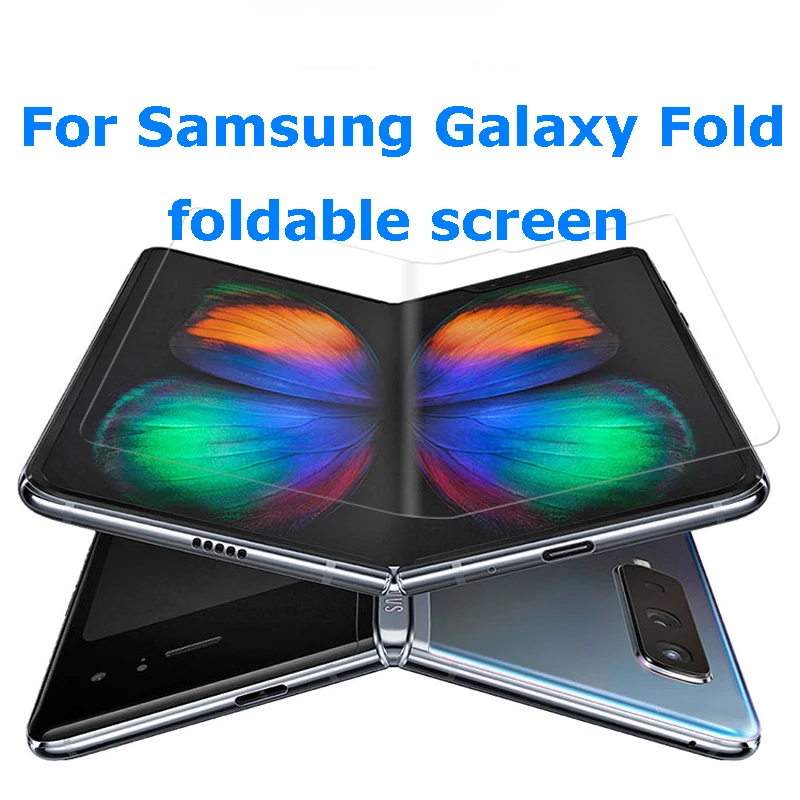 Для samsung Galaxy Fold 5G SM-F900F нано Гидрогелевая защитная пленка Складная прозрачная изогнутая Защитная пленка для экрана