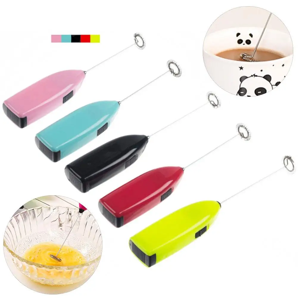 New 1Pc Portable Practical Stainless Steel Electric Handheld Frother Coffee Milk Whisk Egg Beater Blender Kitchen Tool | Дом и сад
