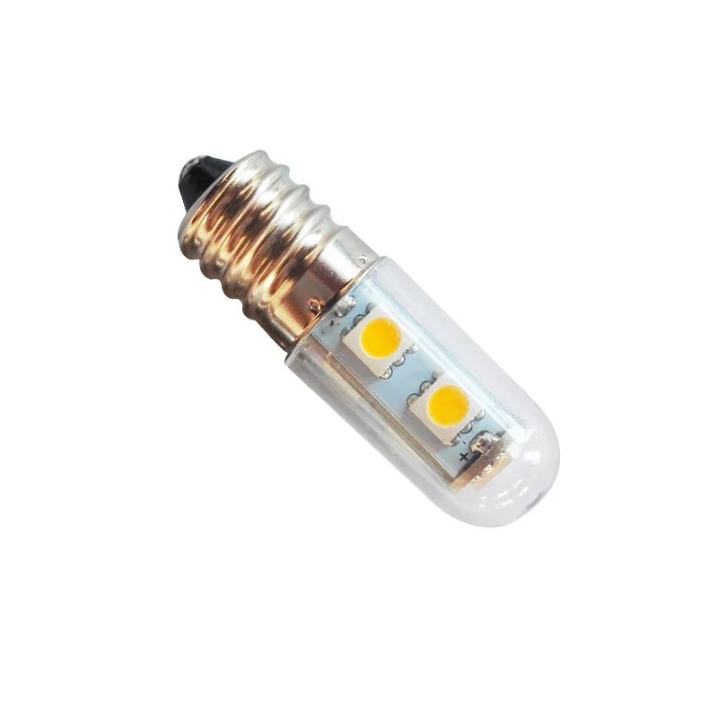 E14 Мини светодиодный лампы хрустальные люстры 5050 SMD 1 Вт 220 В светильник Кукуруза лампы подвесной холодильник свет