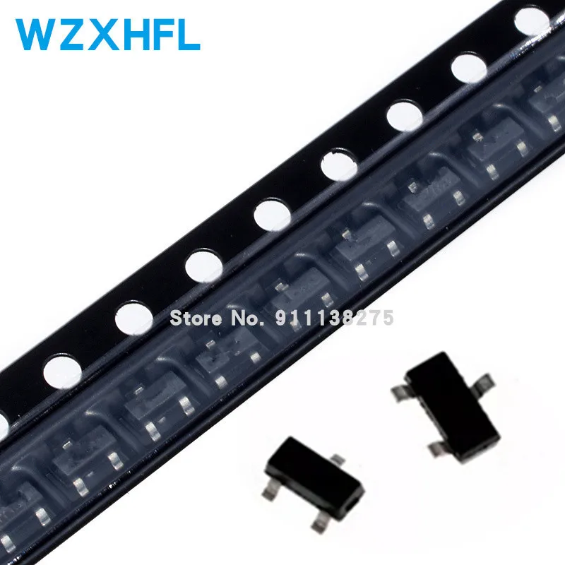 50 шт. IRLML5103TRPBF IRLML5103 SOT-23 SOT23 P-CH 0.76A 30V SMD MOSFET Новый и оригинальный чип IC | Электронные