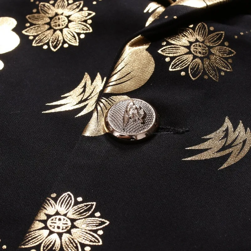 Jacket for Men Spring Autumn Suit Jacket Hot Stamping Slim Fit Male Blazer Fashion Formal Jacket Man Fashion Men Suit Jacket