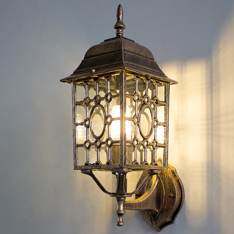 

Più Nuovo Popolare Retro Applique Da Parete Per Esterni Luce Favorevole Europa Villa Del Riparo Della Lampada Impermeabile Ester