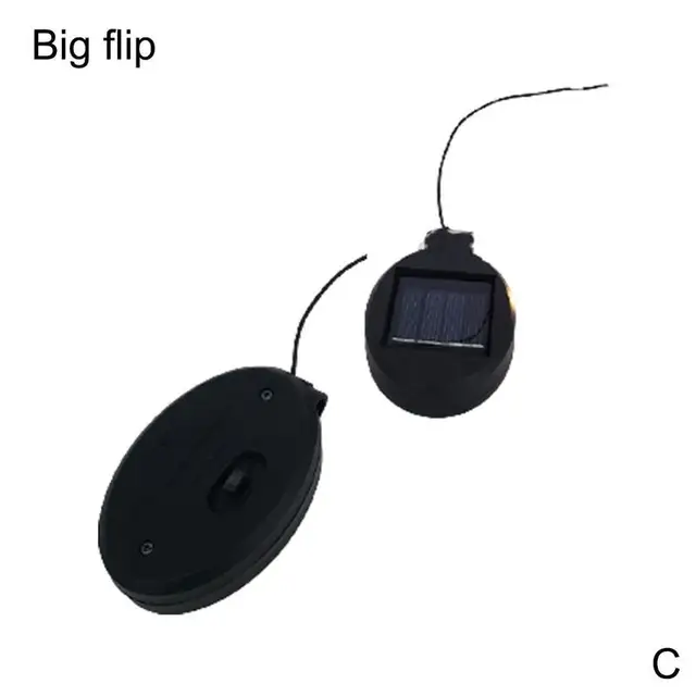 7/8cm Led Solar Lamp Battery Box Garden Accessories Hanging Lanterns Replacement Top Outdoor Home Professional Pathway big flip