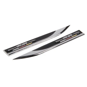 

Car Fender Side Badge Decal Rear Trunk Sticker For Honda Mugen Logo Accord Civic CRV Fit HR-V Vezel Odyssey City Jazz Jade Pilot