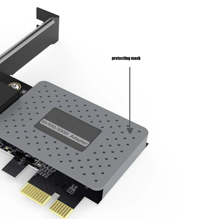 Gigabit Ethernet PCI-E сети карта-бесплатно 10/100/1000 Мбит/с RJ45 LAN адаптер для настольных ПК VH99