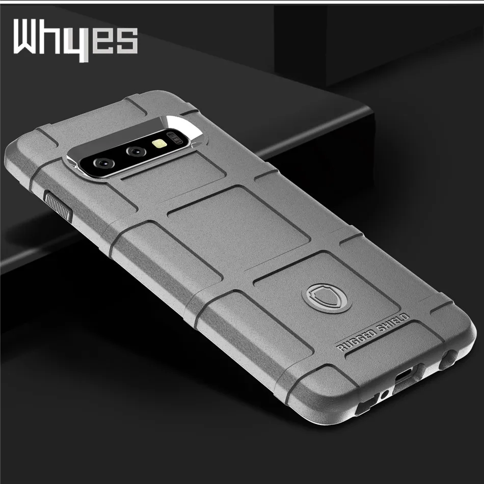 Case For Samsung Galaxy S10 Plus S10e S8 S9 Silicone Military style protective Phone Lite | Мобильные телефоны и