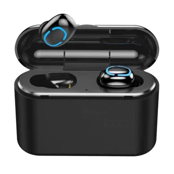 

Bluetooth 5.0 Earphone TWS Wireless Headphons Sport Handsfree Earbuds 3D Stereo Gaming Headset with Mic Charging Box