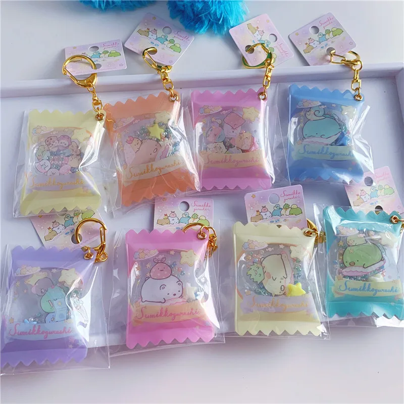 1 шт. новинка брелок sumikko gurashi из ПВХ с подвеской школьный для сумки детские