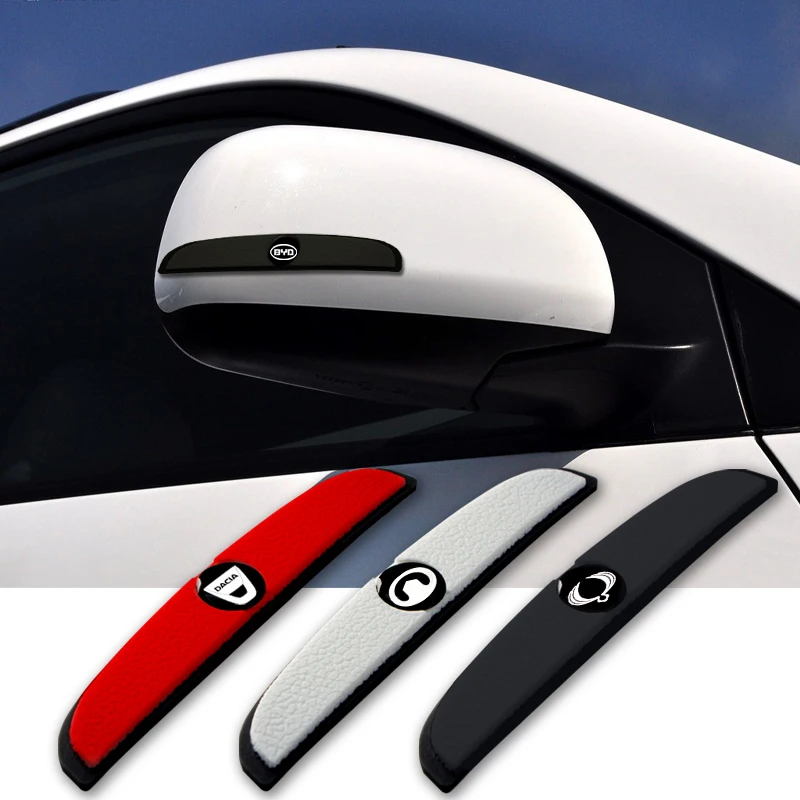 4Pcs Rubber Anti-Collision Strip Car Door Rearview Mirror Protector Stickers for Volvo XC90 XC60 XC40 V40 V50 V60 V70 S60L S80Et |