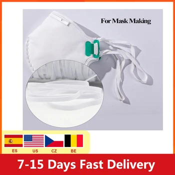 

3/6/12mm Elastic Heavy Stretch String Braided Elastic Latex Silk Band For Sewing Crafting And Mask Making Drop Shipping