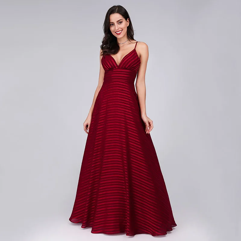 Сексуальные вечерние платья, элегантные длинные вечерние платья, Нарядное вечернее платье для церемонии, длинное красное платье для ночи