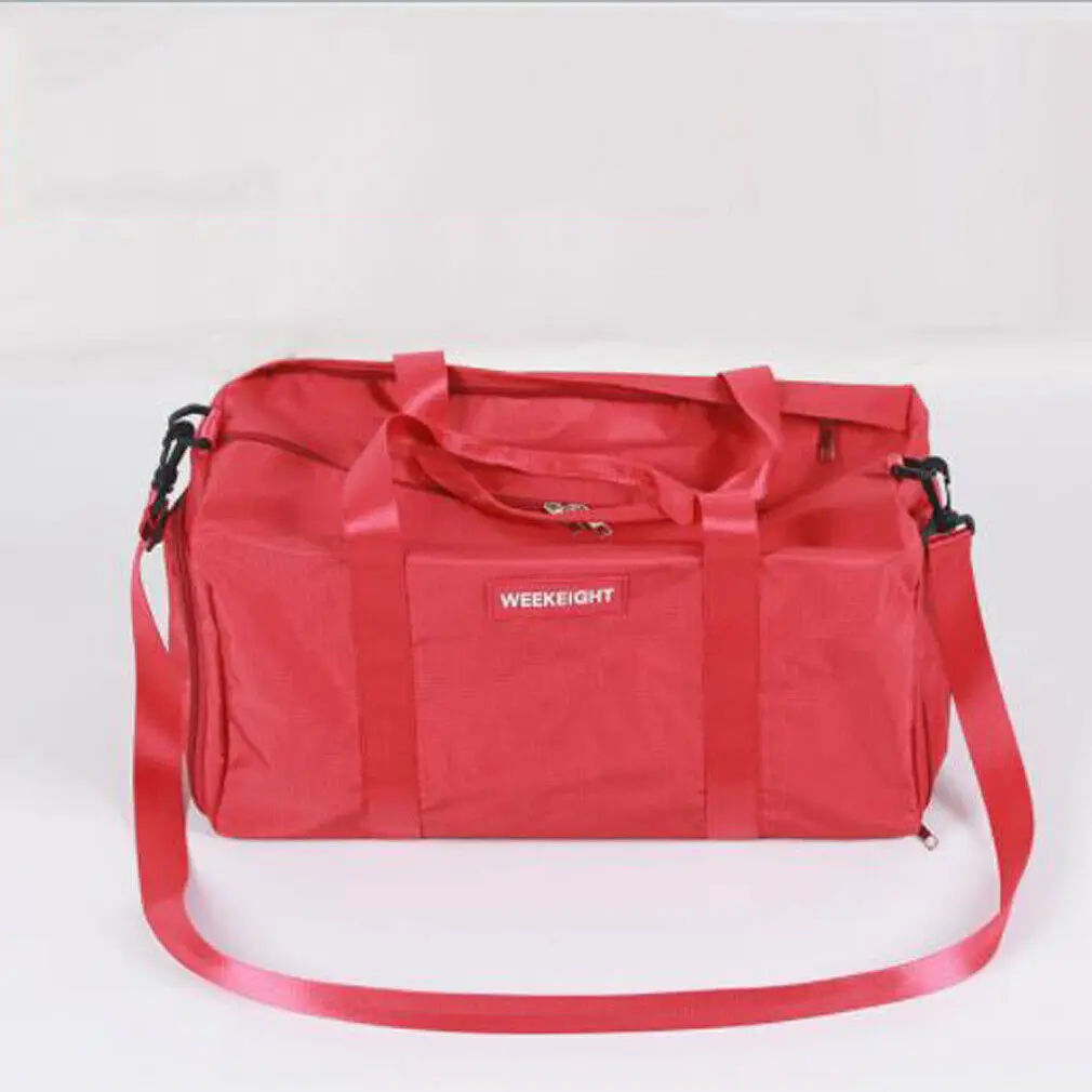 Red Size Big Многофункциональная дорожная сумка для отдыха, новая спортивная сумка для фитнеса, для плавания, для влажного и сухого отделения, сумка на плечо для хранения, портативная дорожная сумка - Цвет: Red Size Big